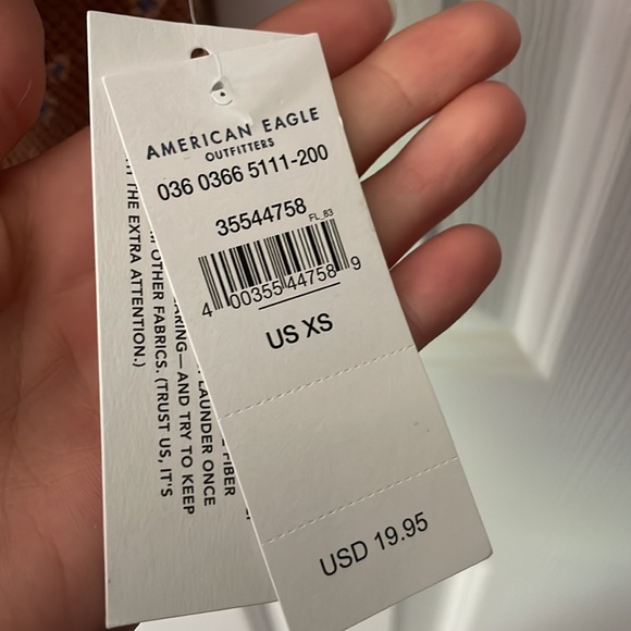 American Eagle Cropped Tanktop Ditsy Floral - Picture 4 of 5